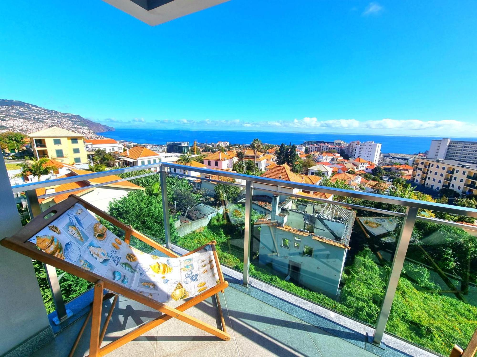 דירות Panoramic Sunrise And Sunset Views, 5 Min From Funchal, Perfect Getaway For Travelers מראה חיצוני תמונה