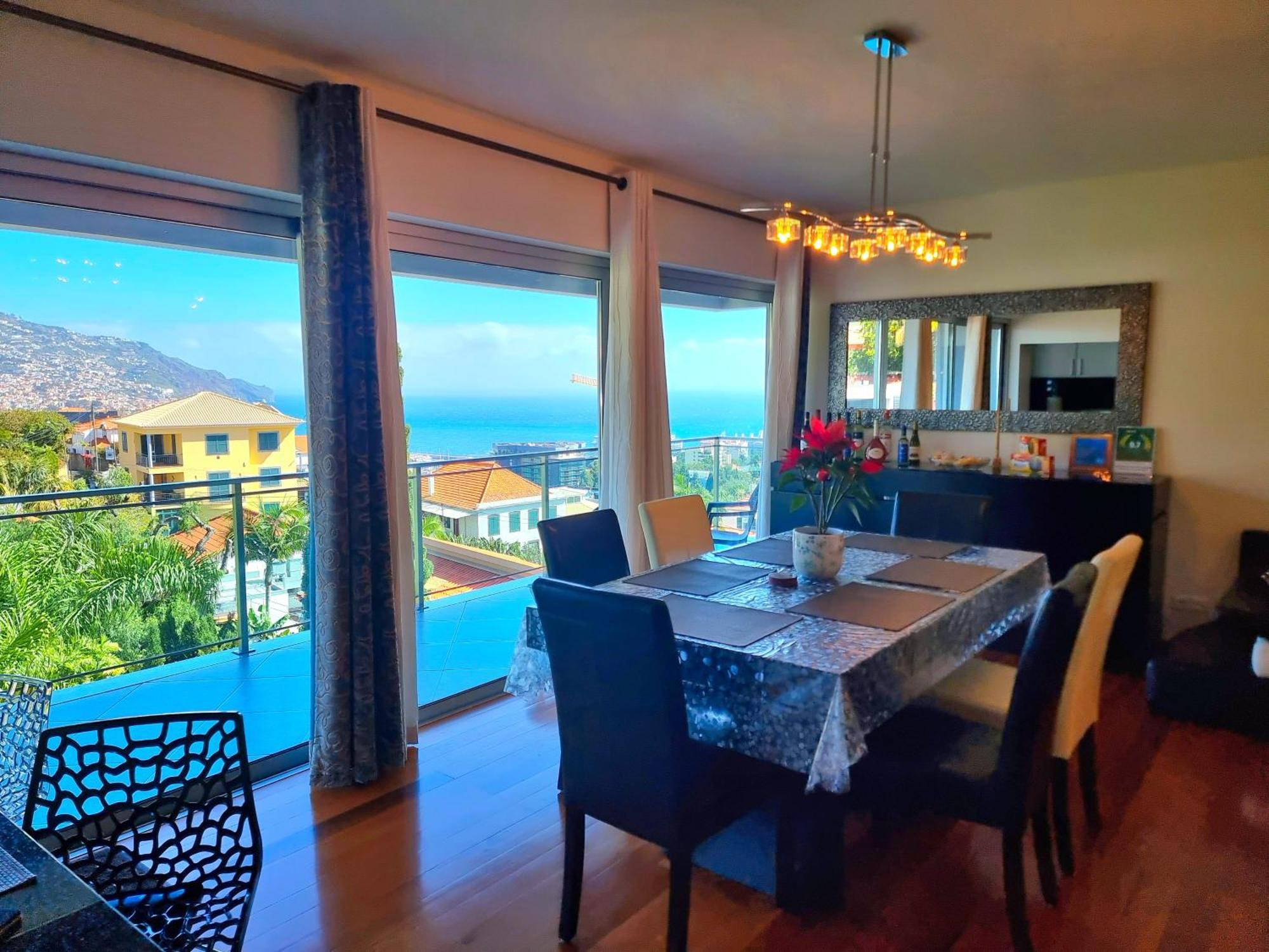 דירות Panoramic Sunrise And Sunset Views, 5 Min From Funchal, Perfect Getaway For Travelers מראה חיצוני תמונה