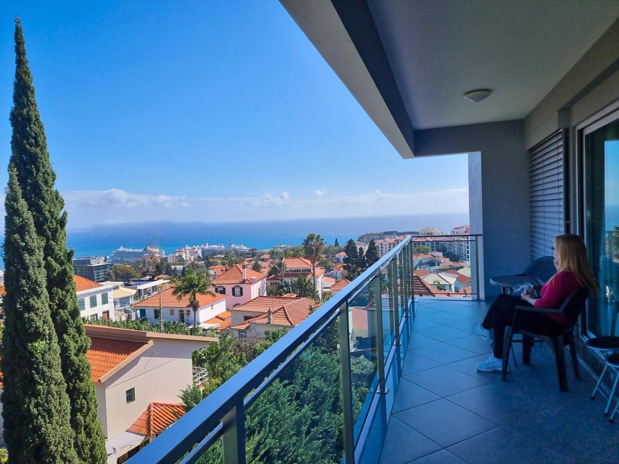 דירות Panoramic Sunrise And Sunset Views, 5 Min From Funchal, Perfect Getaway For Travelers מראה חיצוני תמונה