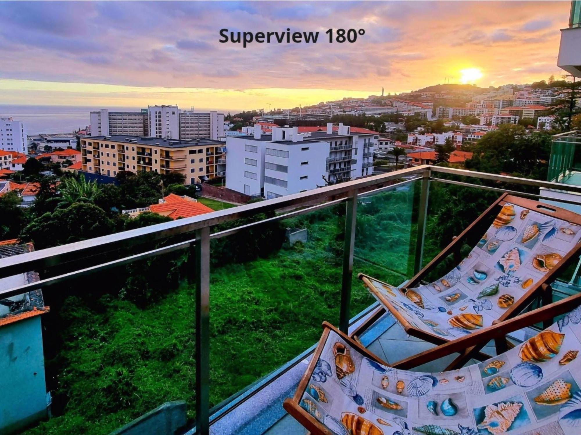 דירות Panoramic Sunrise And Sunset Views, 5 Min From Funchal, Perfect Getaway For Travelers מראה חיצוני תמונה