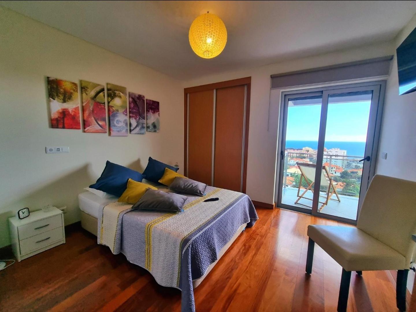 דירות Panoramic Sunrise And Sunset Views, 5 Min From Funchal, Perfect Getaway For Travelers מראה חיצוני תמונה