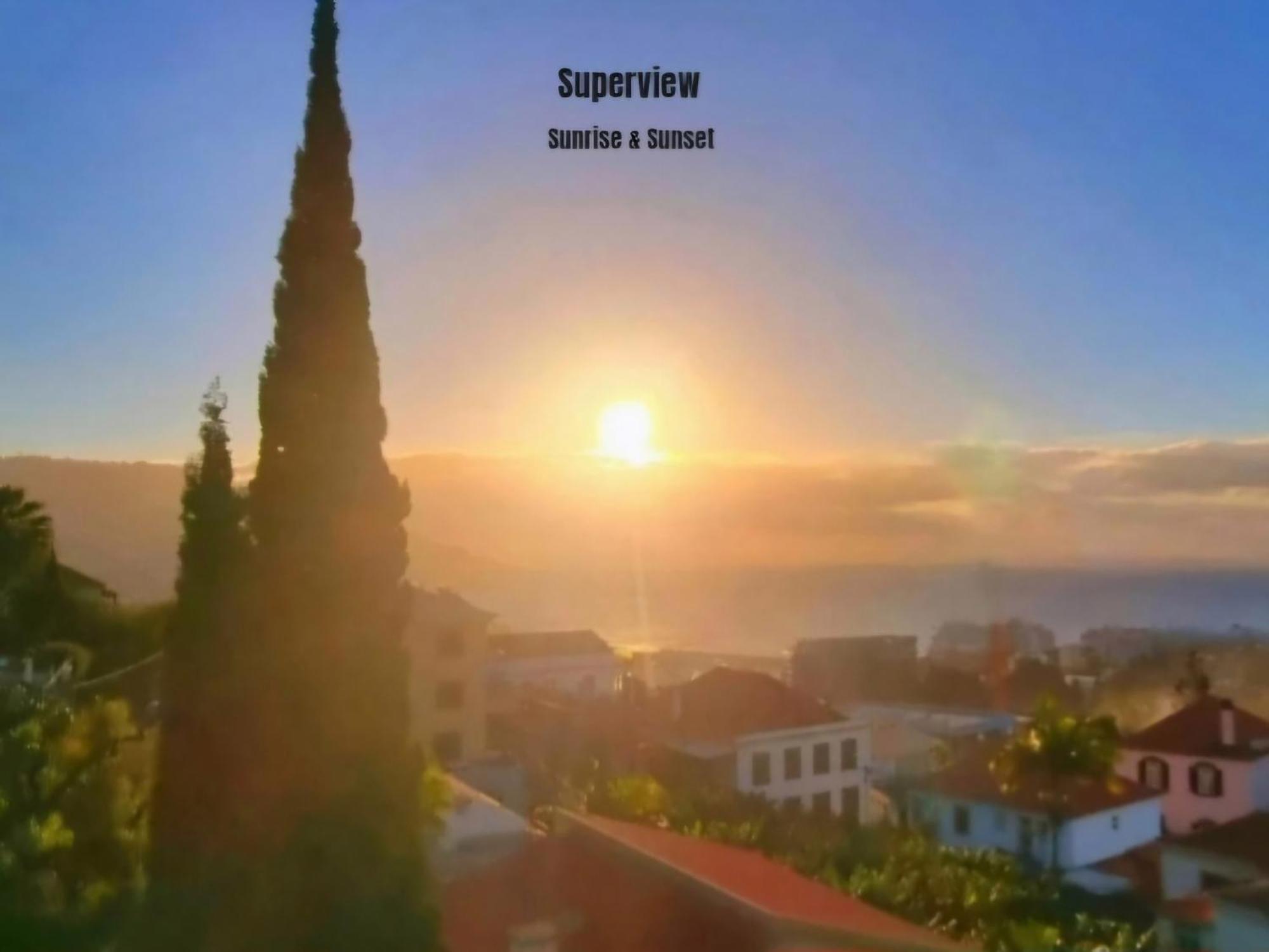 דירות Panoramic Sunrise And Sunset Views, 5 Min From Funchal, Perfect Getaway For Travelers מראה חיצוני תמונה